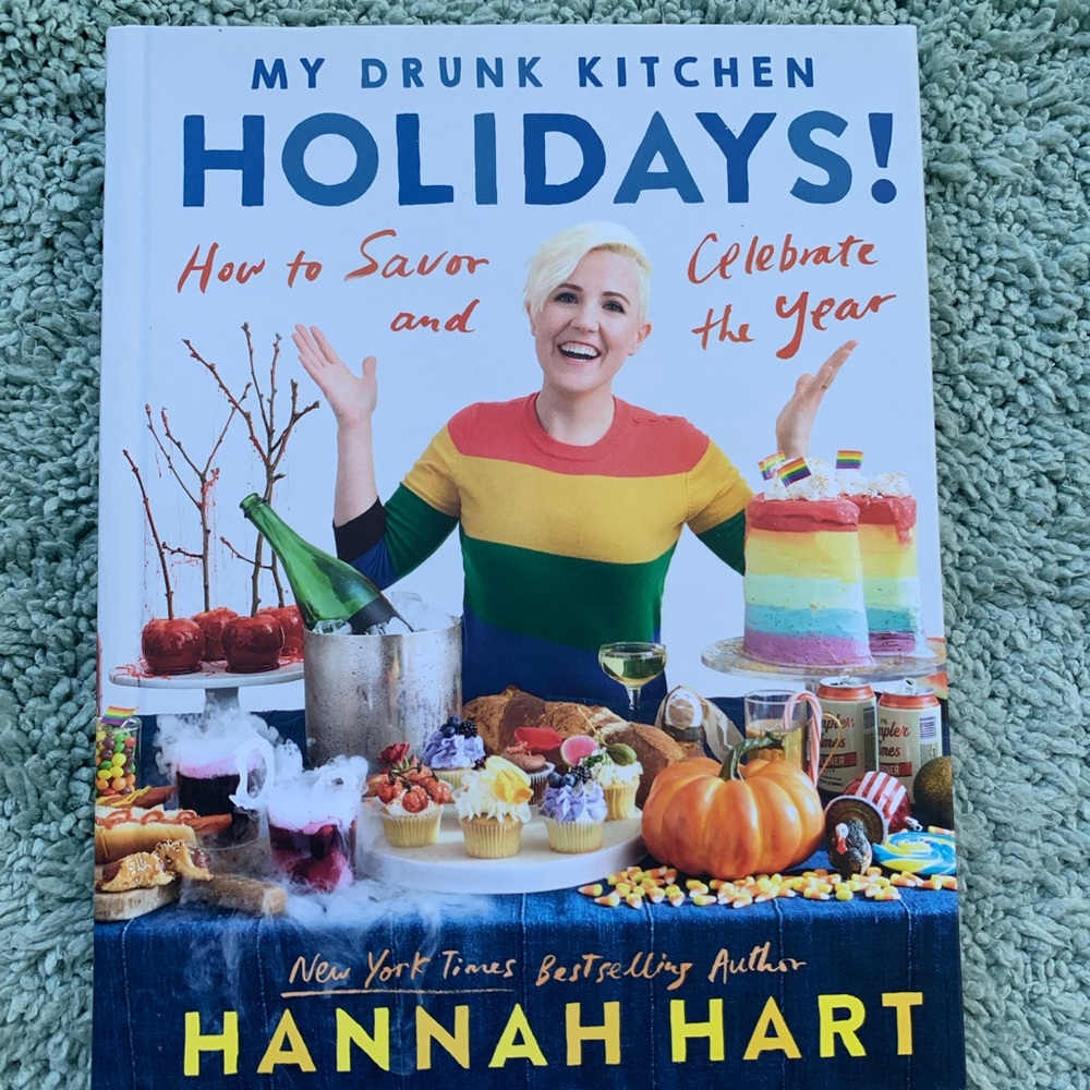 My Drunk Kitchen Holidays Book by Hannah Hart - Picture 2 of 5